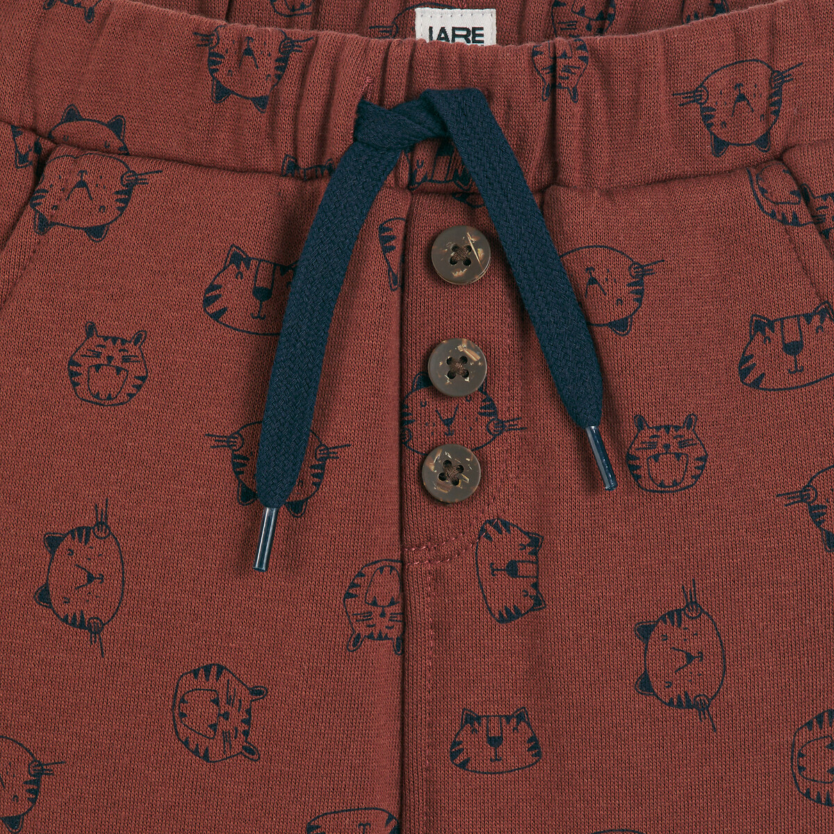 COLEÇÃO LA REDOUTE<br>Conjunto de 2 peças, moletom com zíper e calça harém