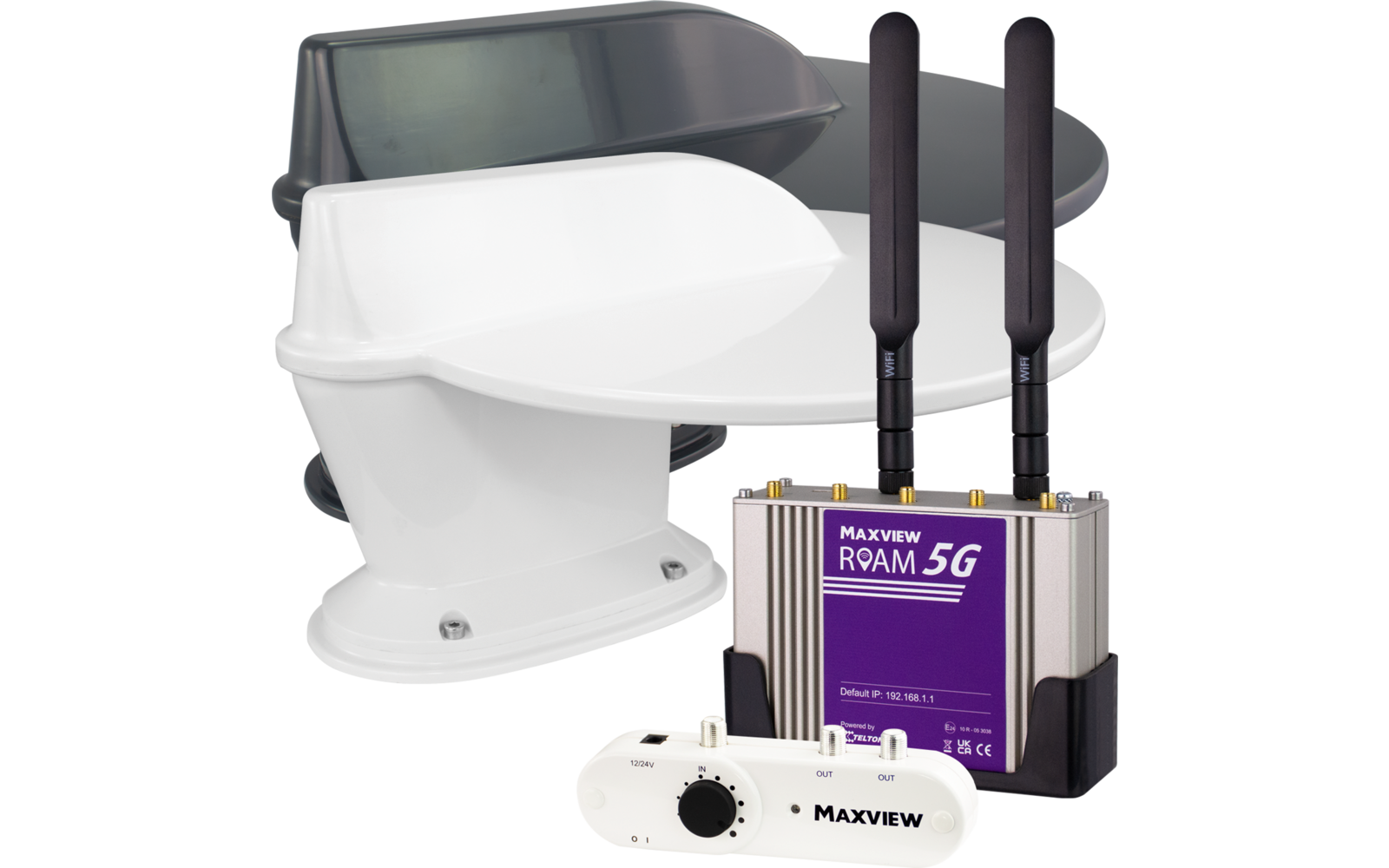 Maxview LTE/DVB-T2 Roam COMPO 4G/5G weiß