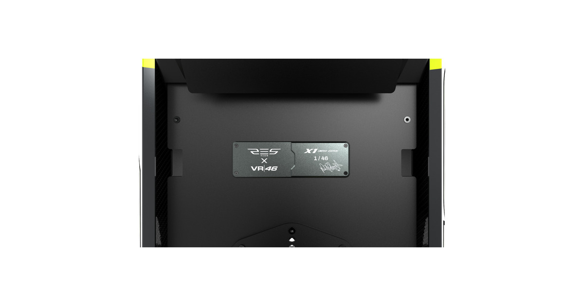 Res-TechX1 Cockpit VR/46 Limited Edition racing simulator  (Zwart/neongroen)