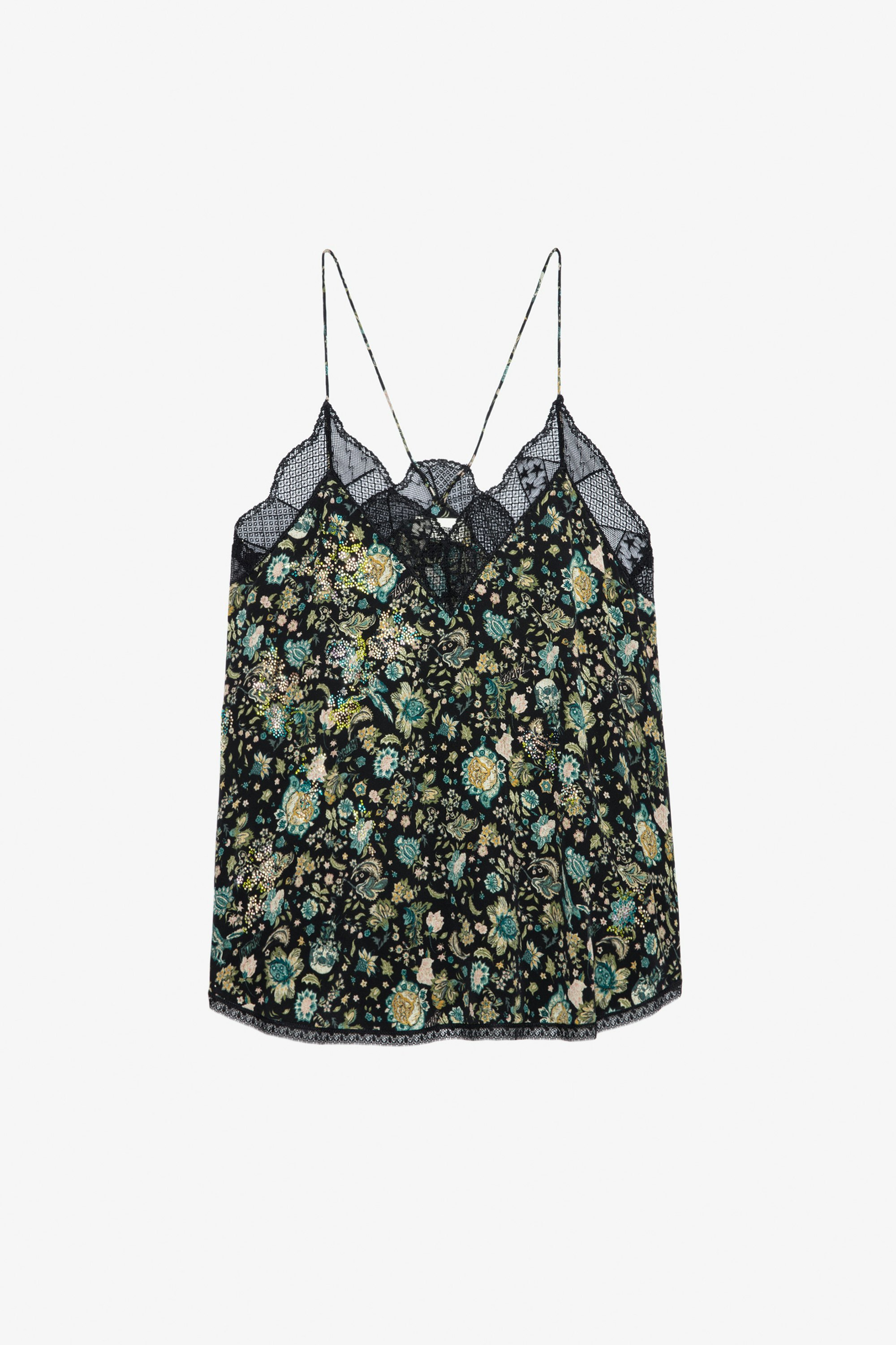 Caraco Christy Strass Soie