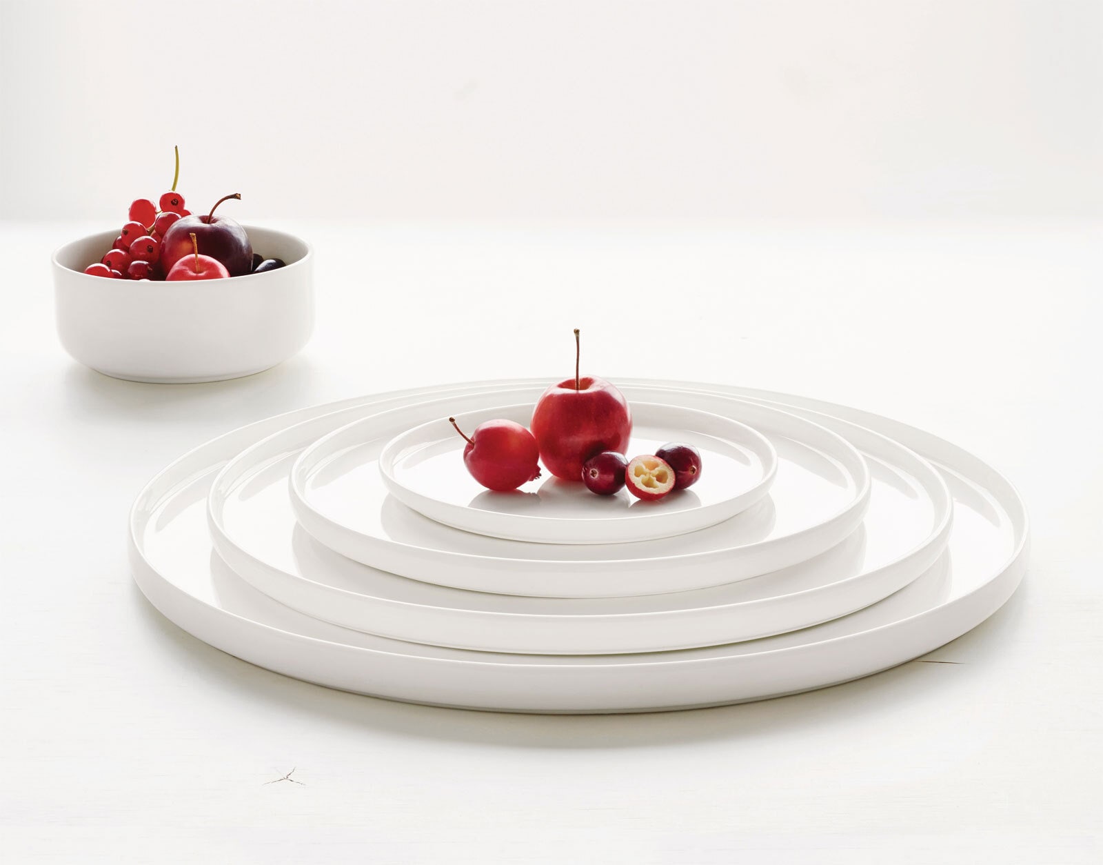 ASA Speiseteller OCO 6er Set 27 cm Weiß Keramik