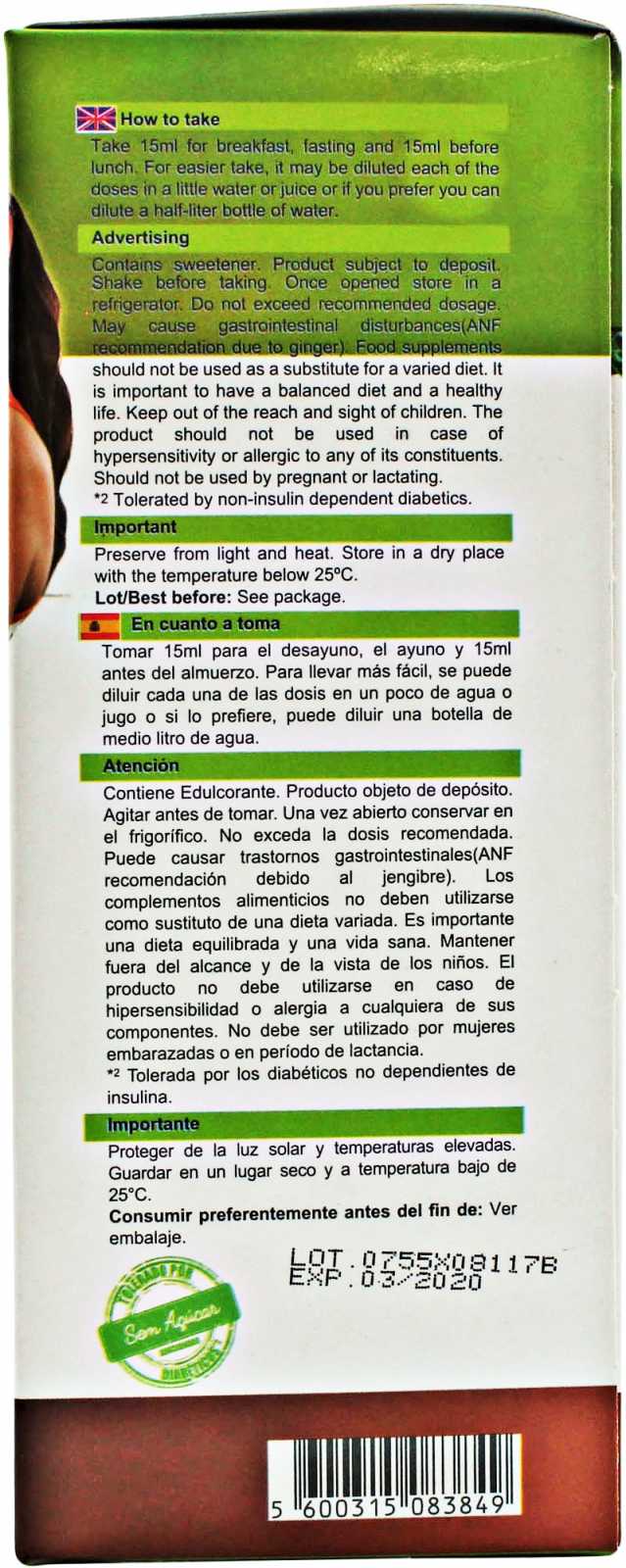 Fharmonat Barriga Seca 500 ml