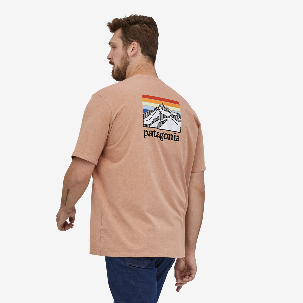 Herren Line Logo Ridge Pocket Responsibili-Tee