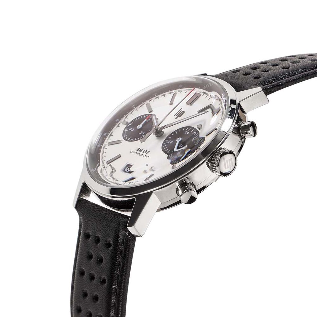 Montre Lip Rallye Panda Argenté