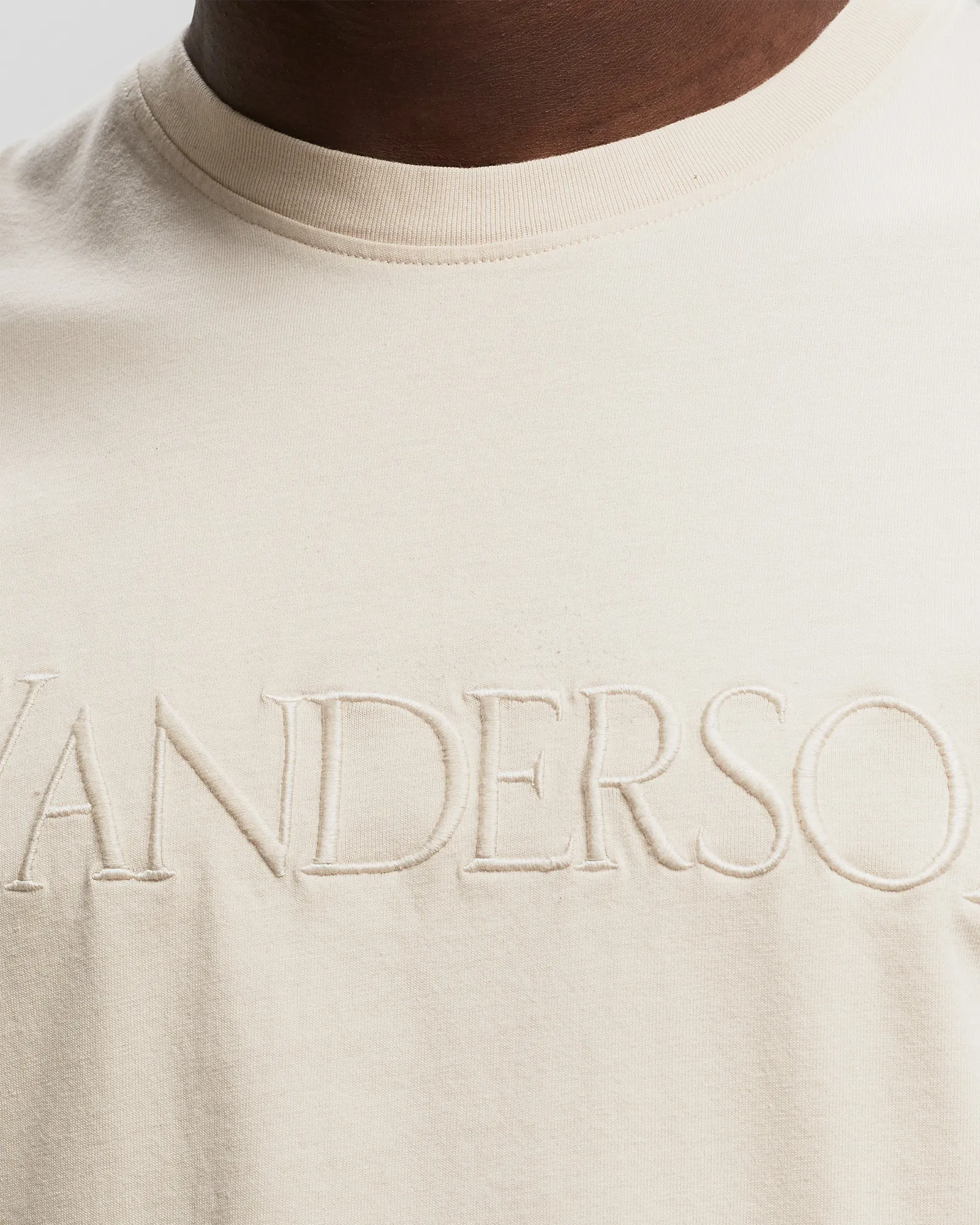 JW Anderson LOGO EMBROIDERY TEE