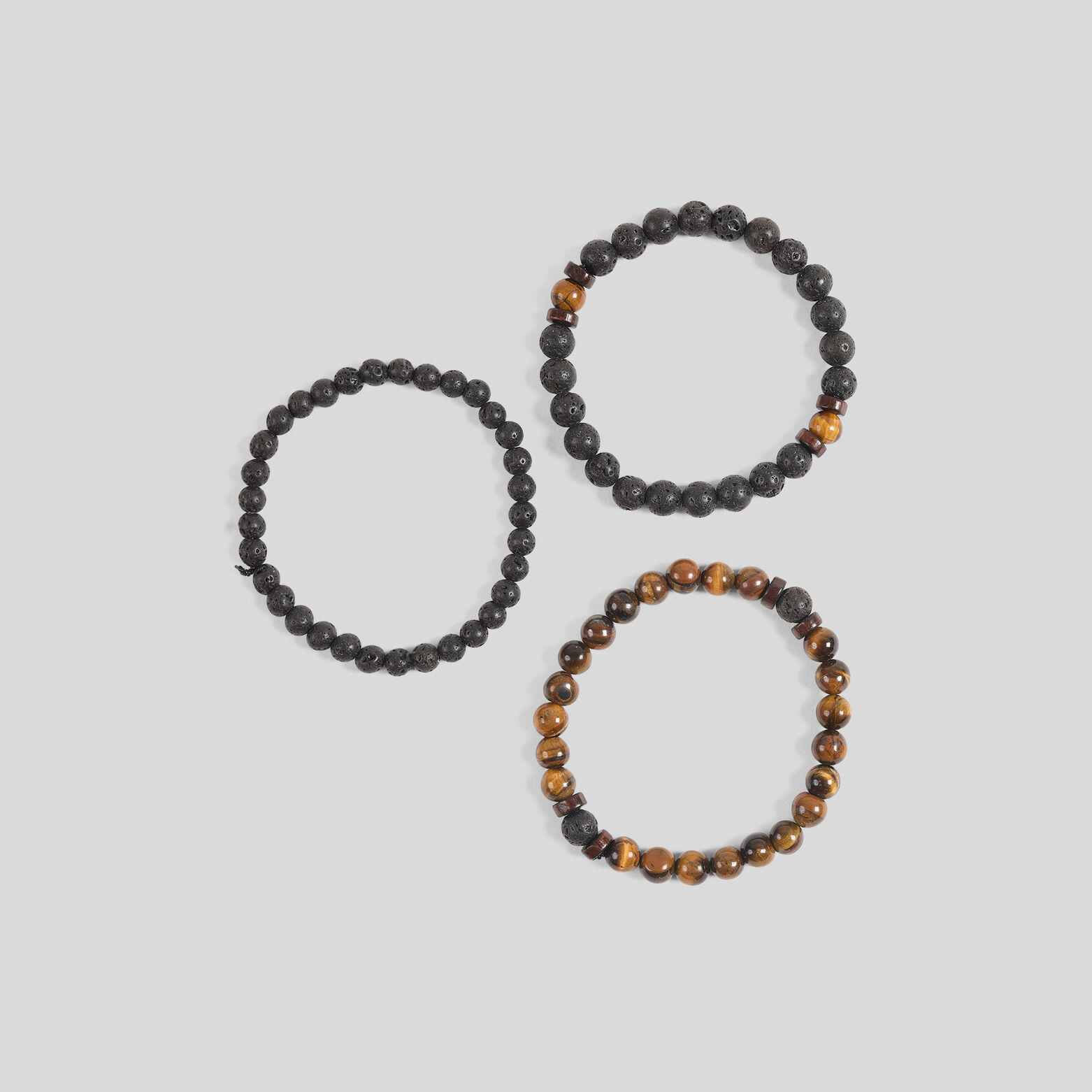 Bracelet perle Noir Fantaisie