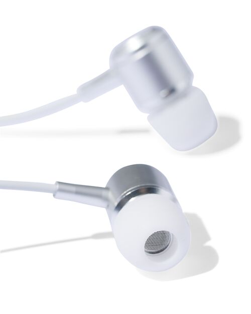 écouteurs intra-auriculaires USB-C blanc