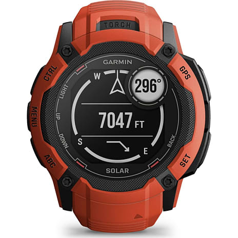 Garmin instinct 2X smartwatch - flame red