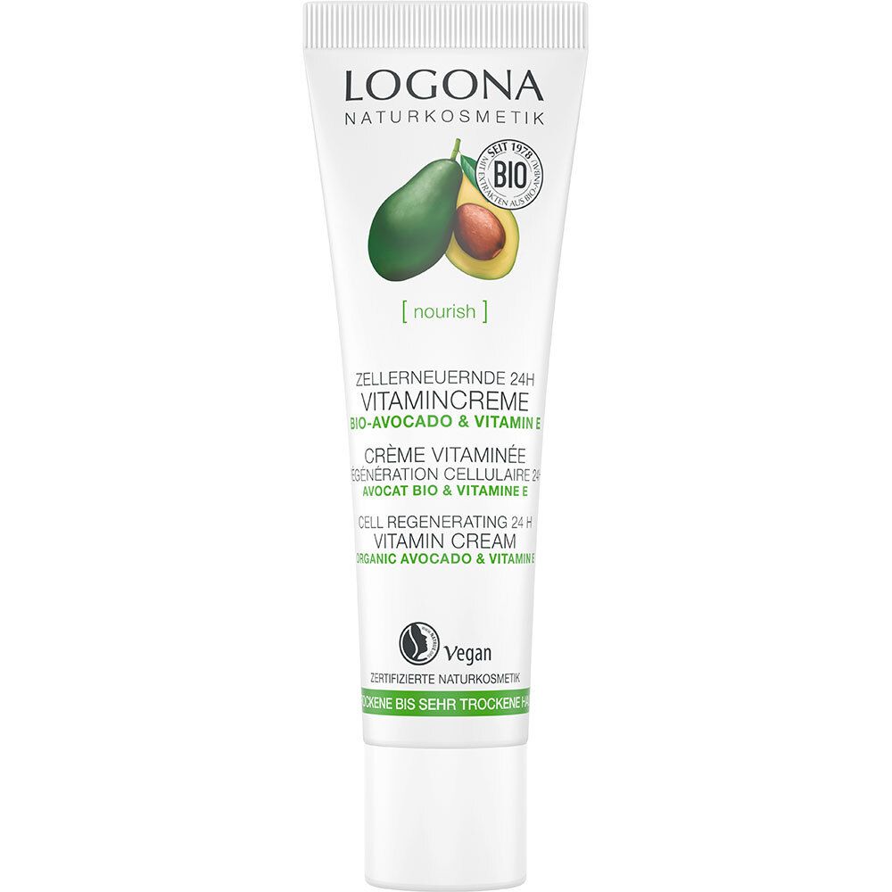 LOGONA Naturkosmetik Zellerneuernde 24h Vitamincreme