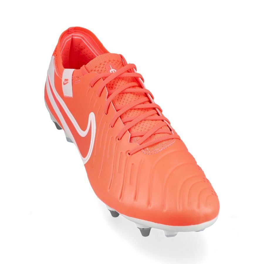 Nike Tiempo Legend 10 Elite SG-PRO ÉDITION JOUEUR Mad Energy - Hot Lava/Blanc