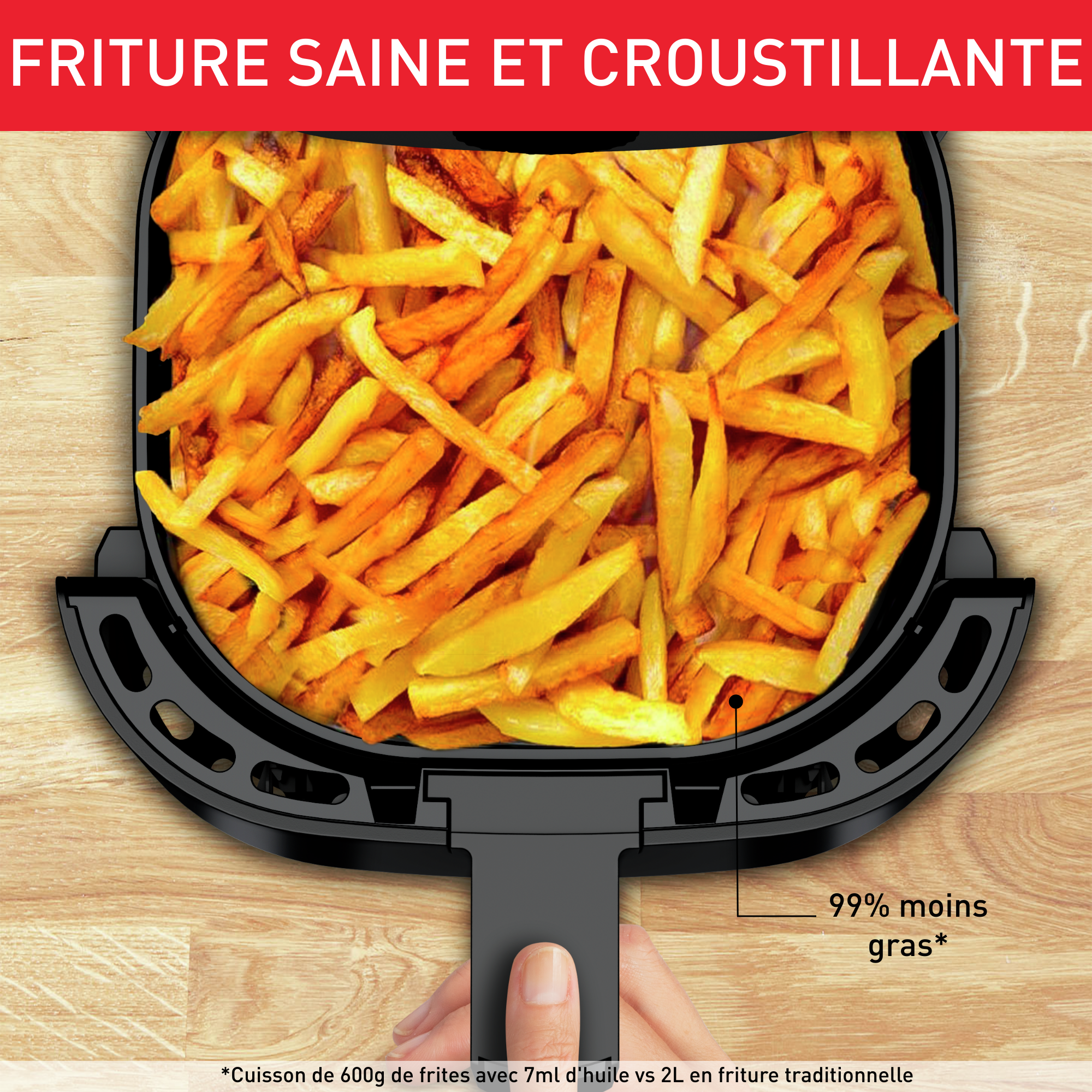 FRITEUSE SANS HUILE EASY FRY ESSENTIAL AIR FRYER