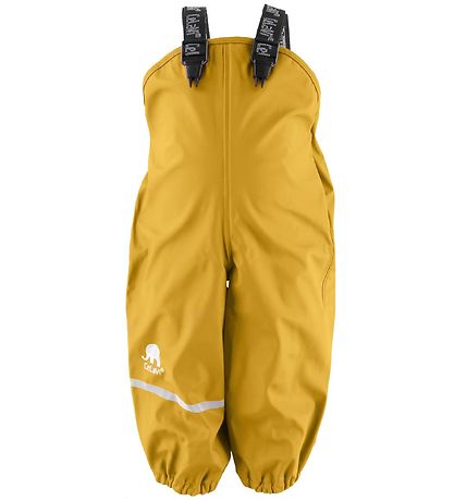 CeLaVi Regenkleidung m. Träger - PU - Gelb