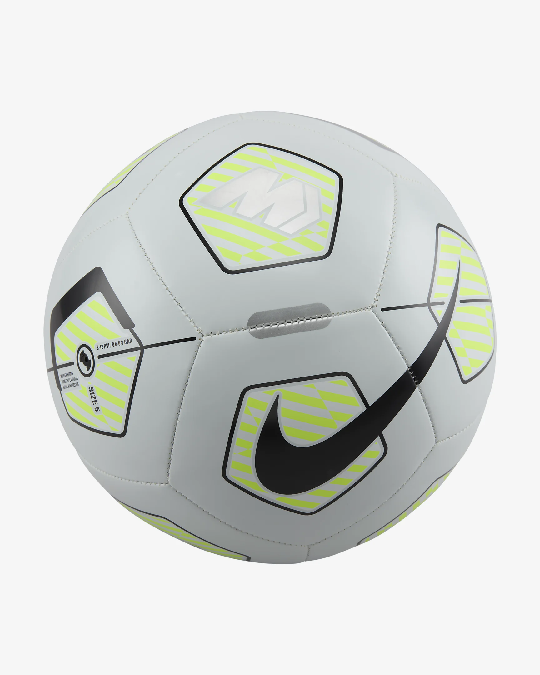 Nike Mercurial Fade Voetbal Lichtgrijs/Geel