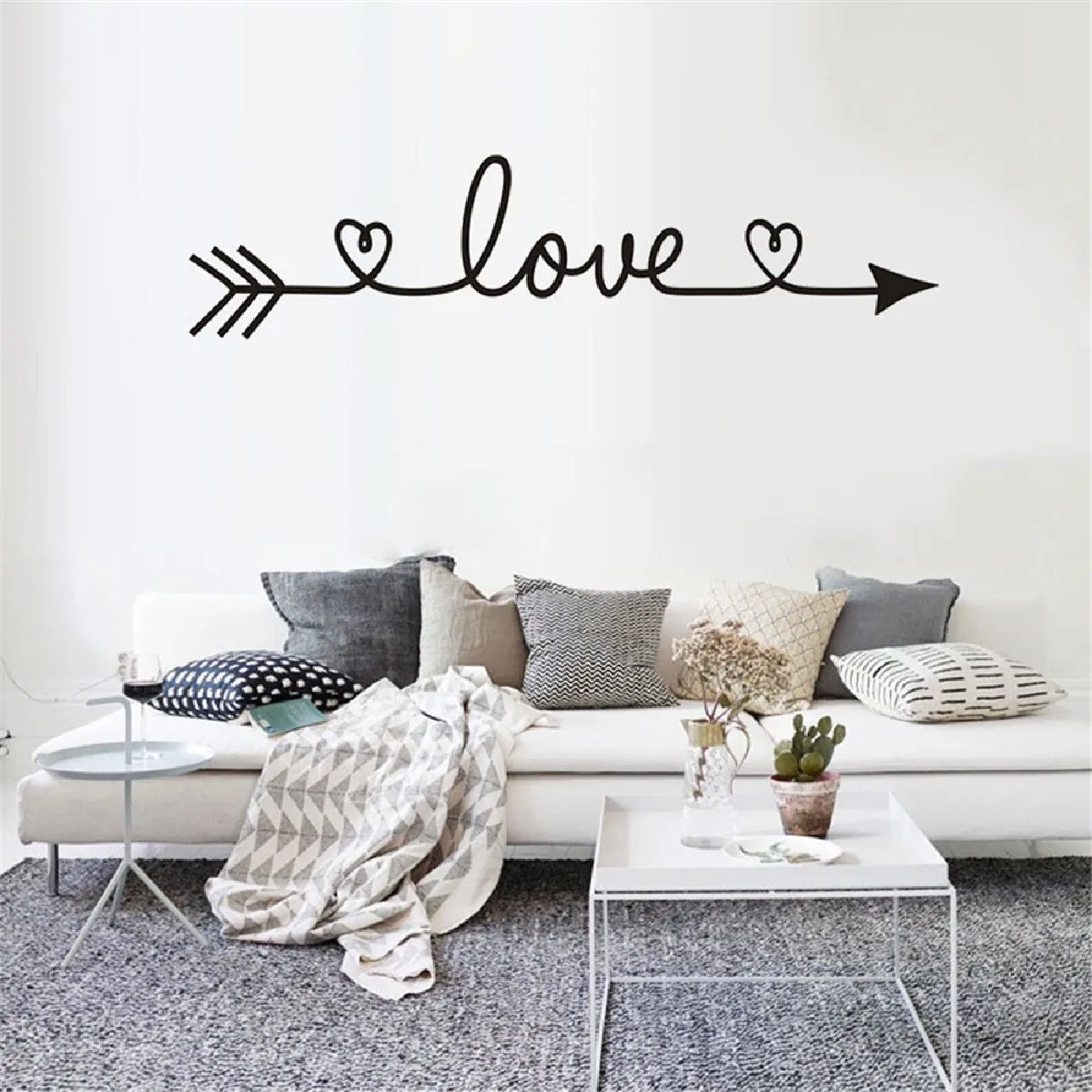 Wewoo Sticker mural Love Famille