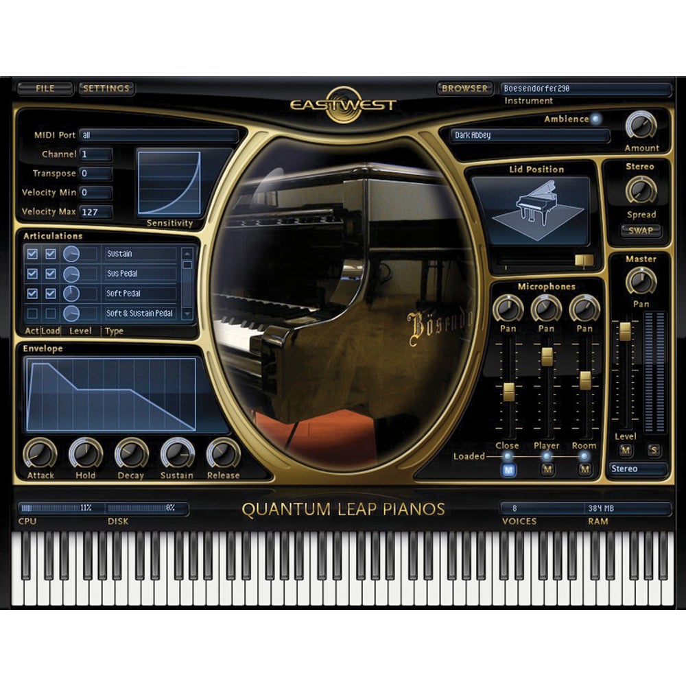 Eastwest Pianos Gold (download)
