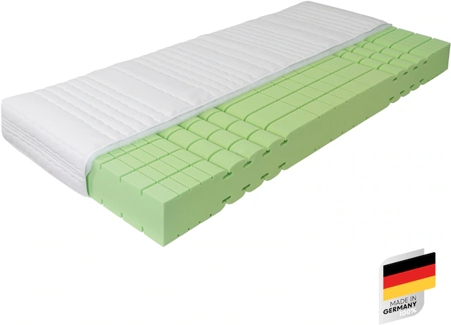 RAVENSBERGER Matratzen Kaltschaummatratze »KOMFORT-SAN Testsieger Stiftung Warentest« 18 cm hoch Raumgewicht: 50 kg/m³ 1 Stk. tlg. Ausgabe 03/2025 Note GUT (2,2), getestet in 90x200cm Härtegrad H4