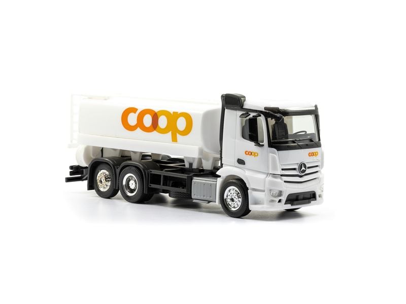ACE LKW MB Antos Coop Tankfahrzeug 1:87 Modell-Tankfahrzeug aus Kunststoff