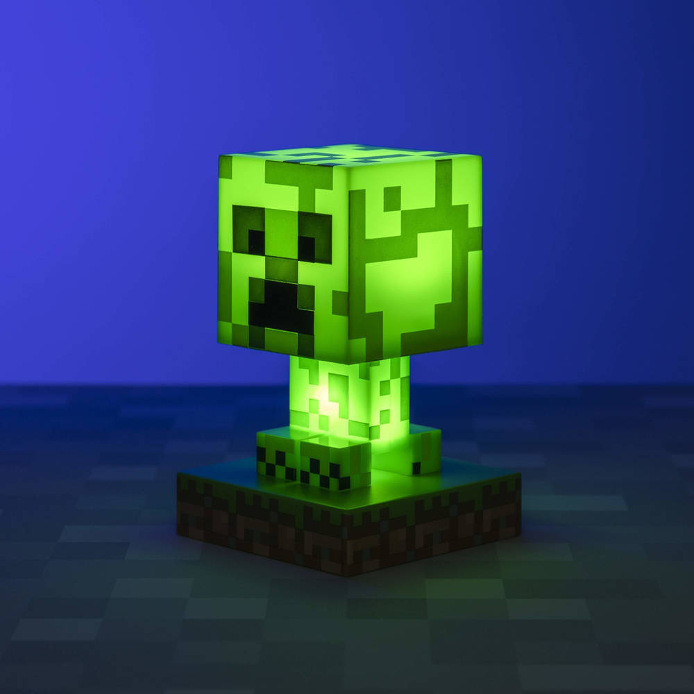 Minecraft Creeper bureaulamp