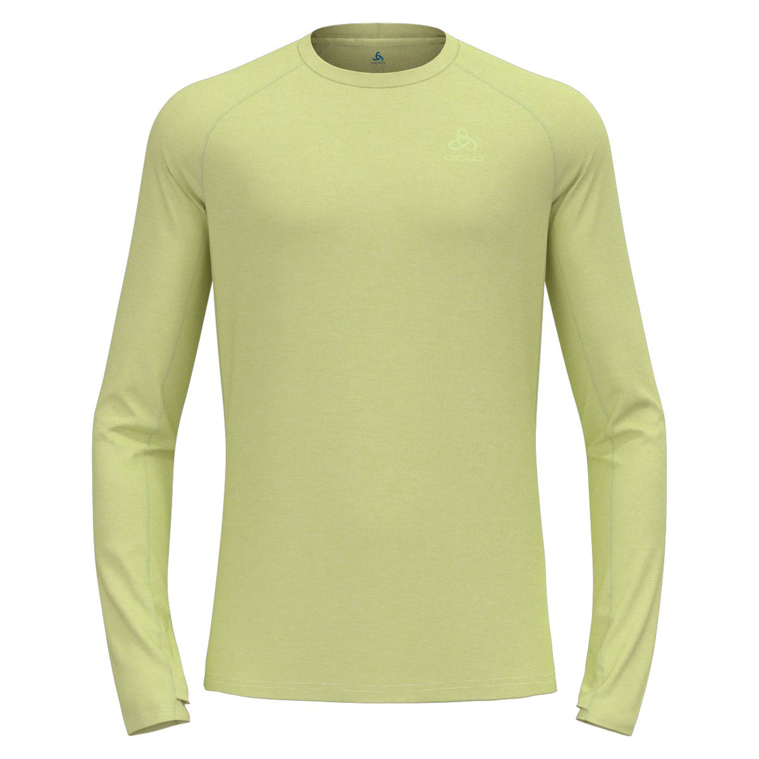 Odlo X-Alp PW 115 Haut Manches Longues Hommes - Jaune Lemon