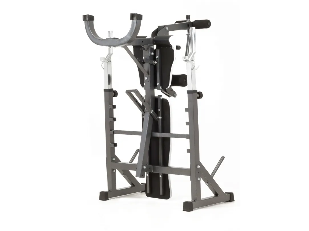 Toorx WBX-90, Justerbar vægttræningsbænk, 240 kg, Motionscenter, Hjem, 120 kg, Stål, Sort