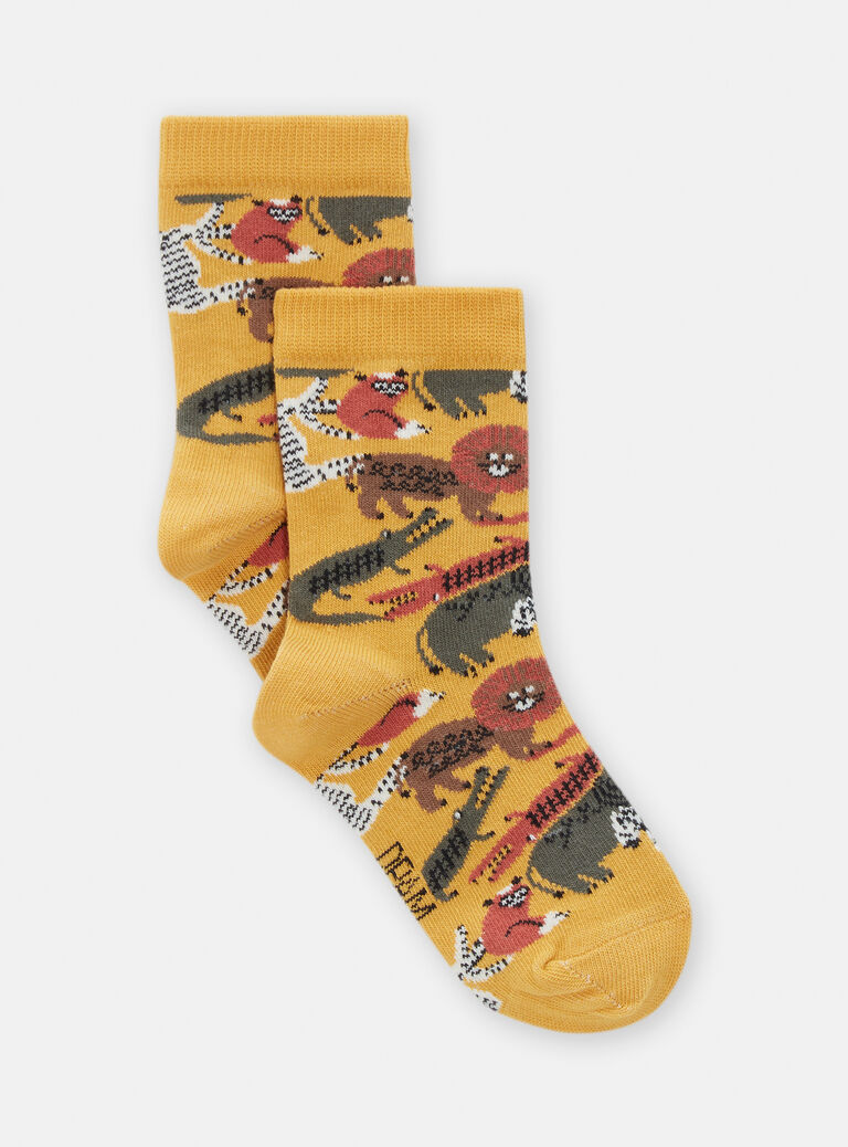 Chaussettes à motif savane pour garçon