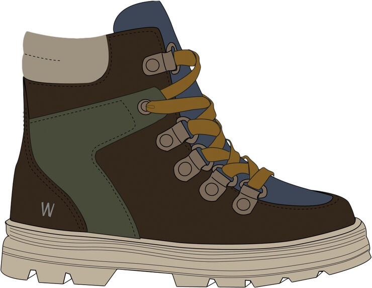 Wheat Toni Tex Vandrestøvle Dark brown