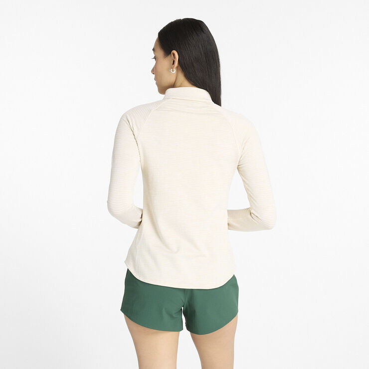 New Balance Athletics Heat Half Zip Træningstrøje Beige