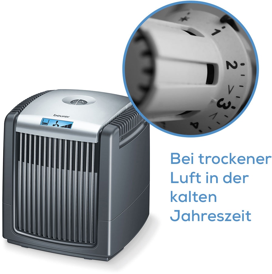 BEURER Kombigerät Luftbefeuchter und -reiniger »LW 230« für 40 qm Räume Inkl. Silber Ionen Pad