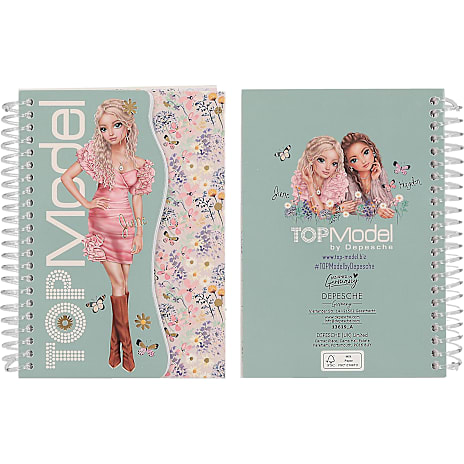 TOPModel spiralbog - flere varianter - assorteret