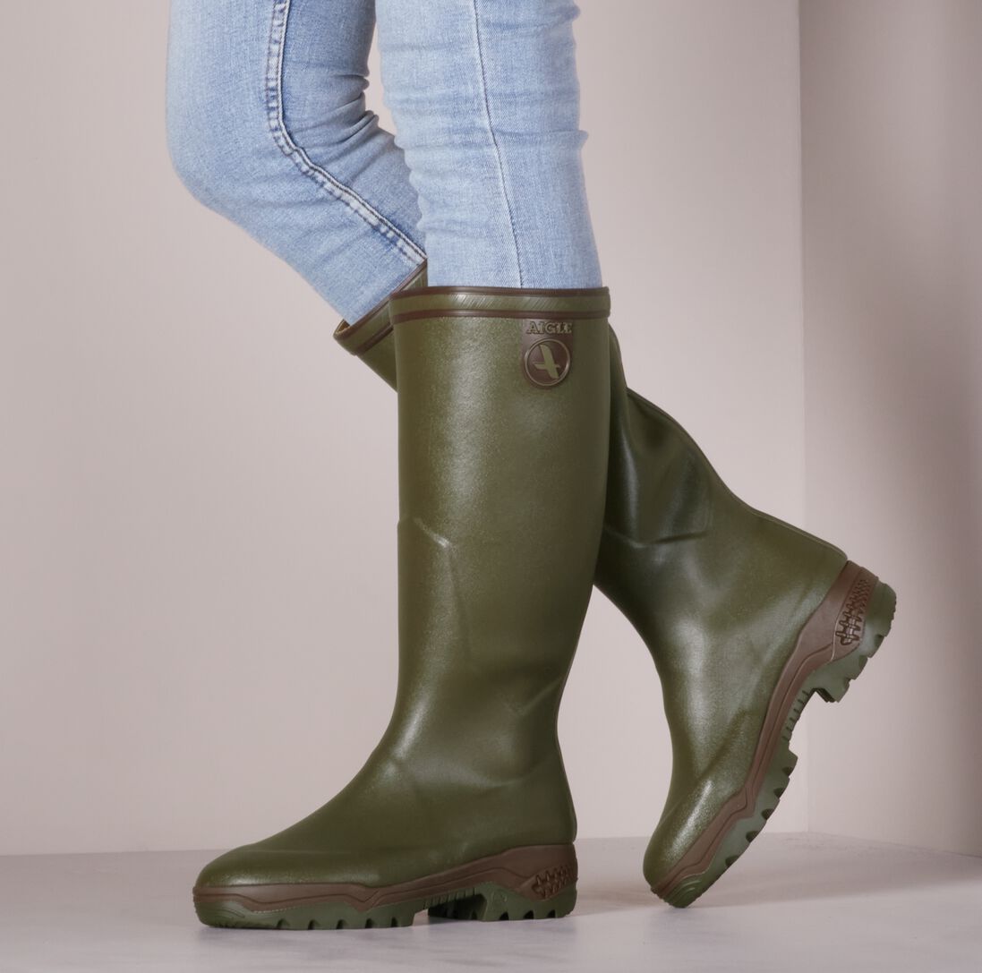 AIGLE groene aigle regenlaarzen parcours 2 wmn