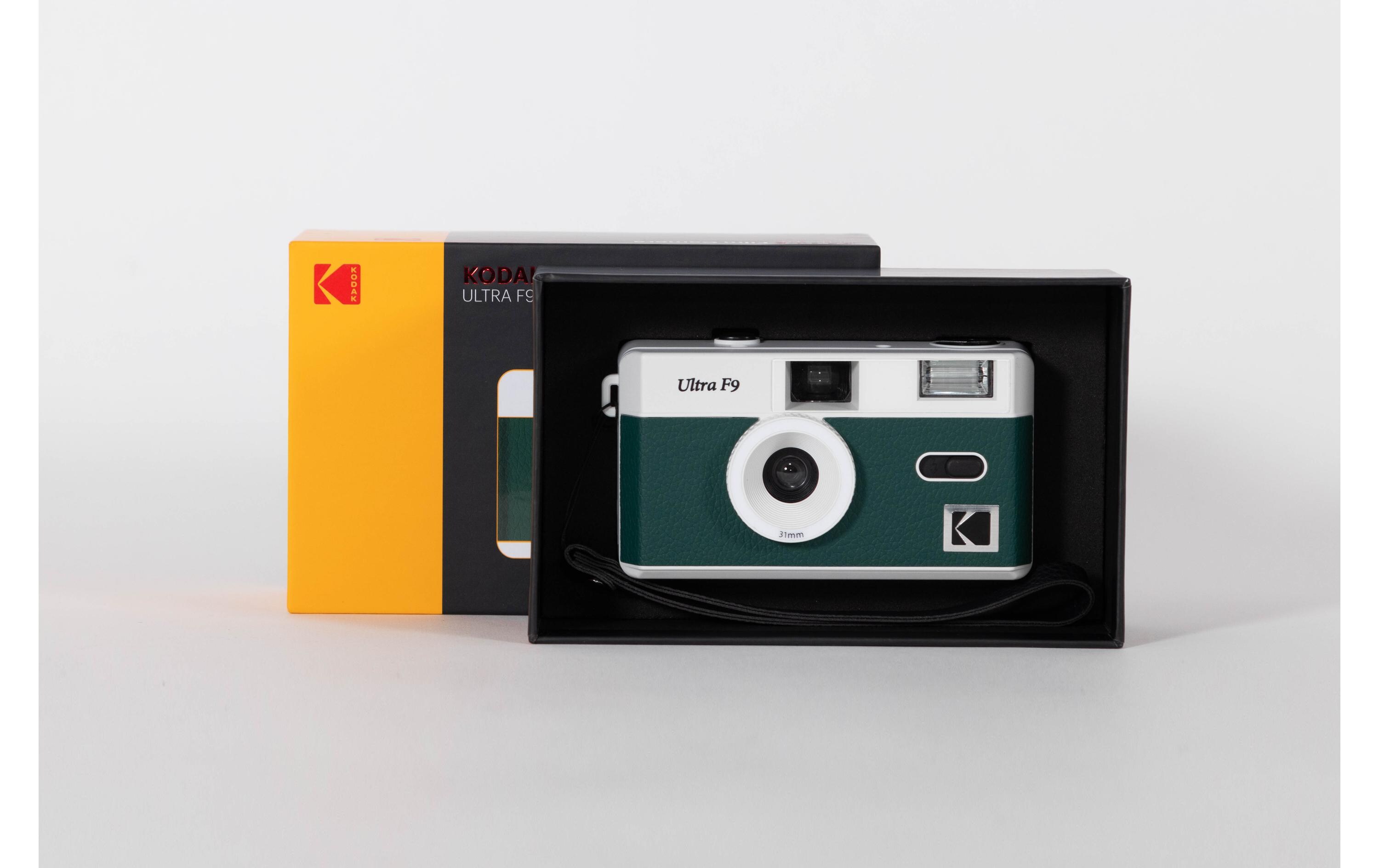 Analogkamera Ultra F9 Grün/WeissWiederverwendbare Analogkamera