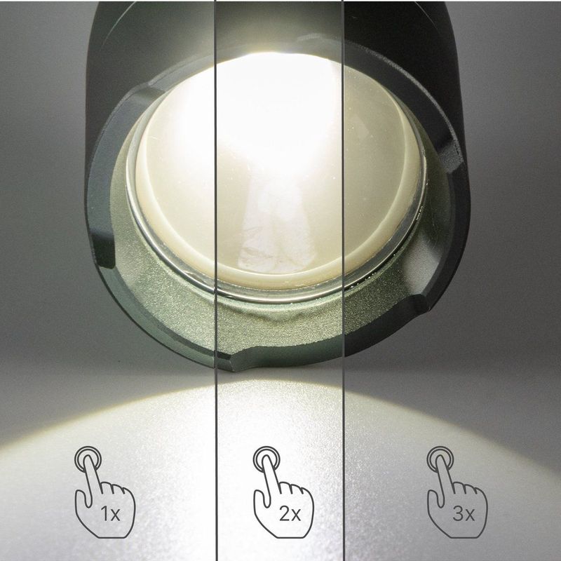 Zaklamp - Oplaadbaar - LED - IPX7 Waterdicht - Dimbaar