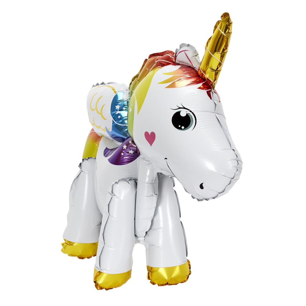BALLON LICORNE 3D SUR PIEDS