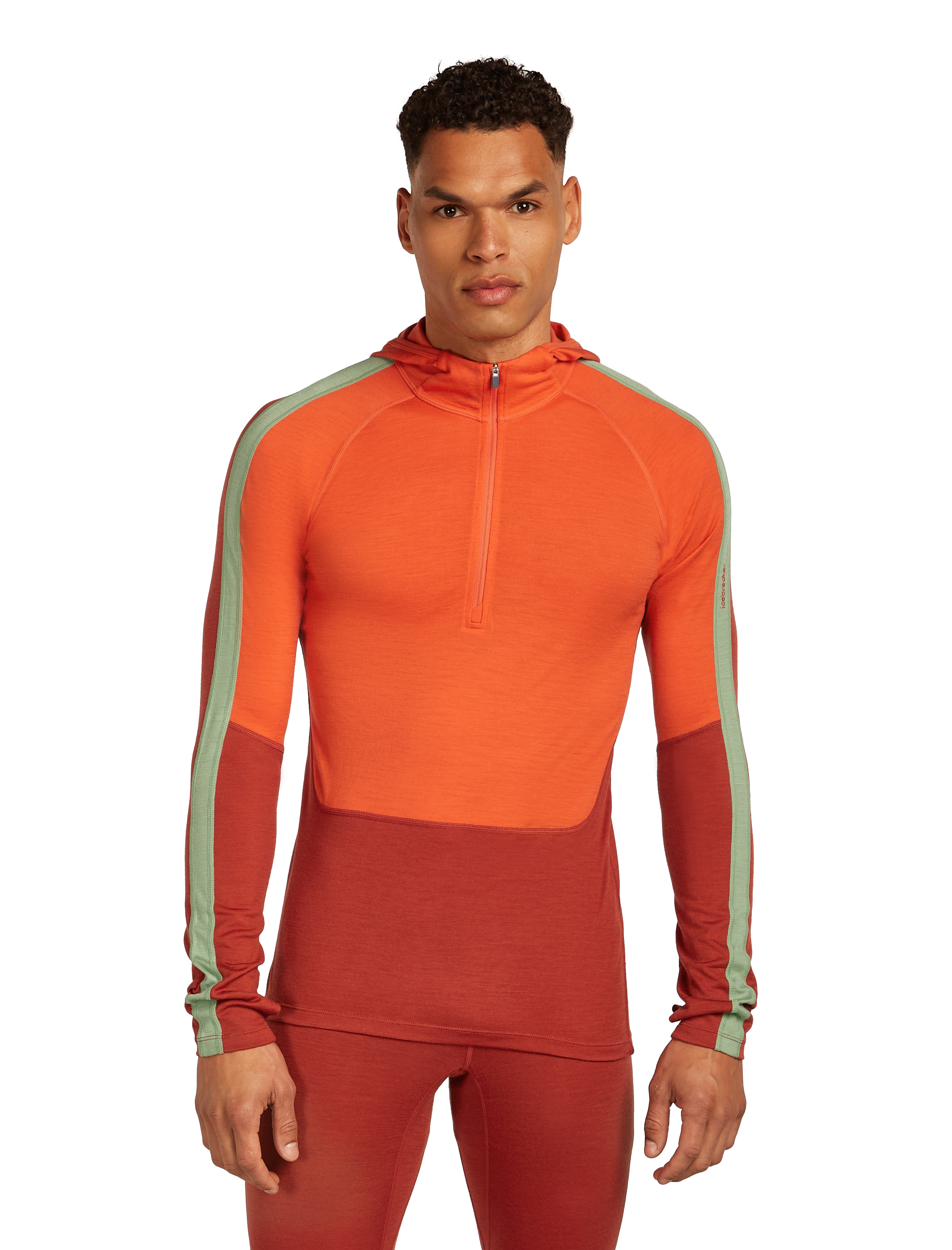 M Merino 200 Oasis  LS Half Zip Hoodie