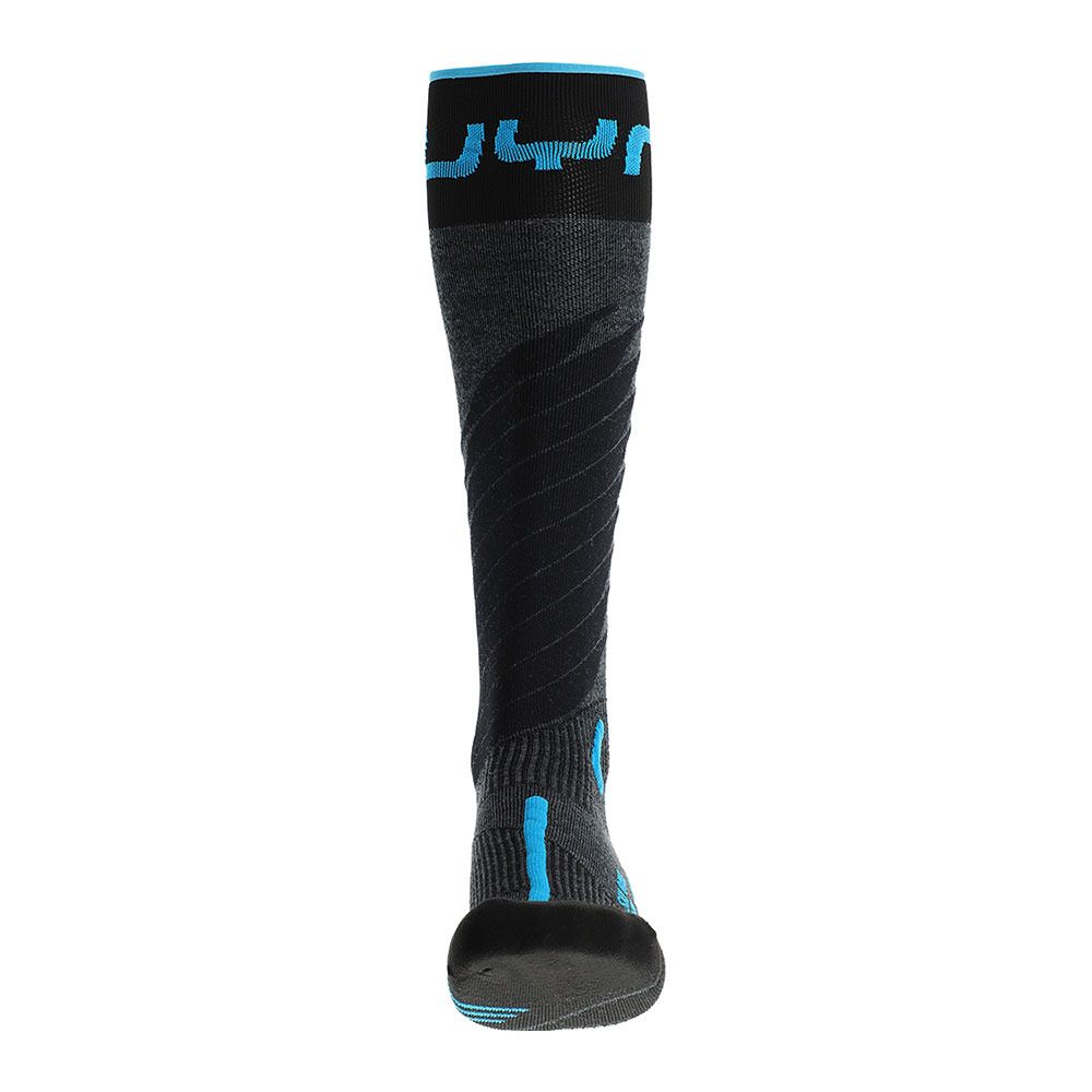 Uyn ONE - Chaussettes Homme anthracite/turquoise