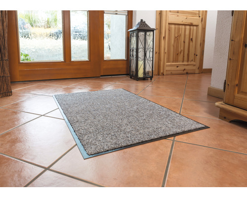 Deurmat op maat Proper Tex grijs 90 cm breed (per meter verkocht)