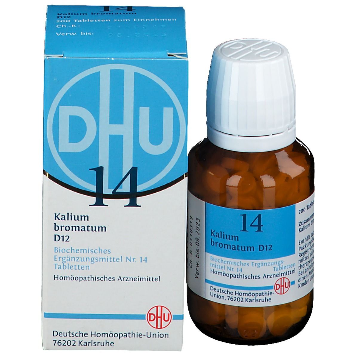DHU Biochemie 14 Kalium bromatum D12