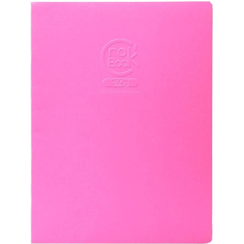 Crok'Book carnet piqué 20F 17x22cm 160g F - Aléatoire