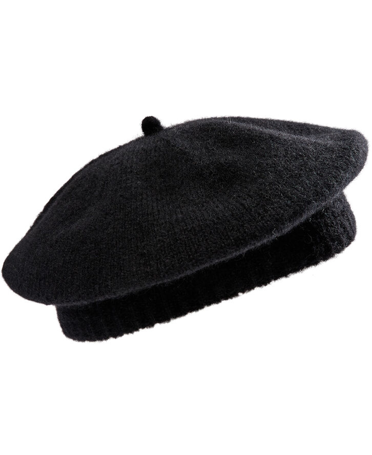 Magasin du Nord Collection Supreme Beret 2858 Black Black