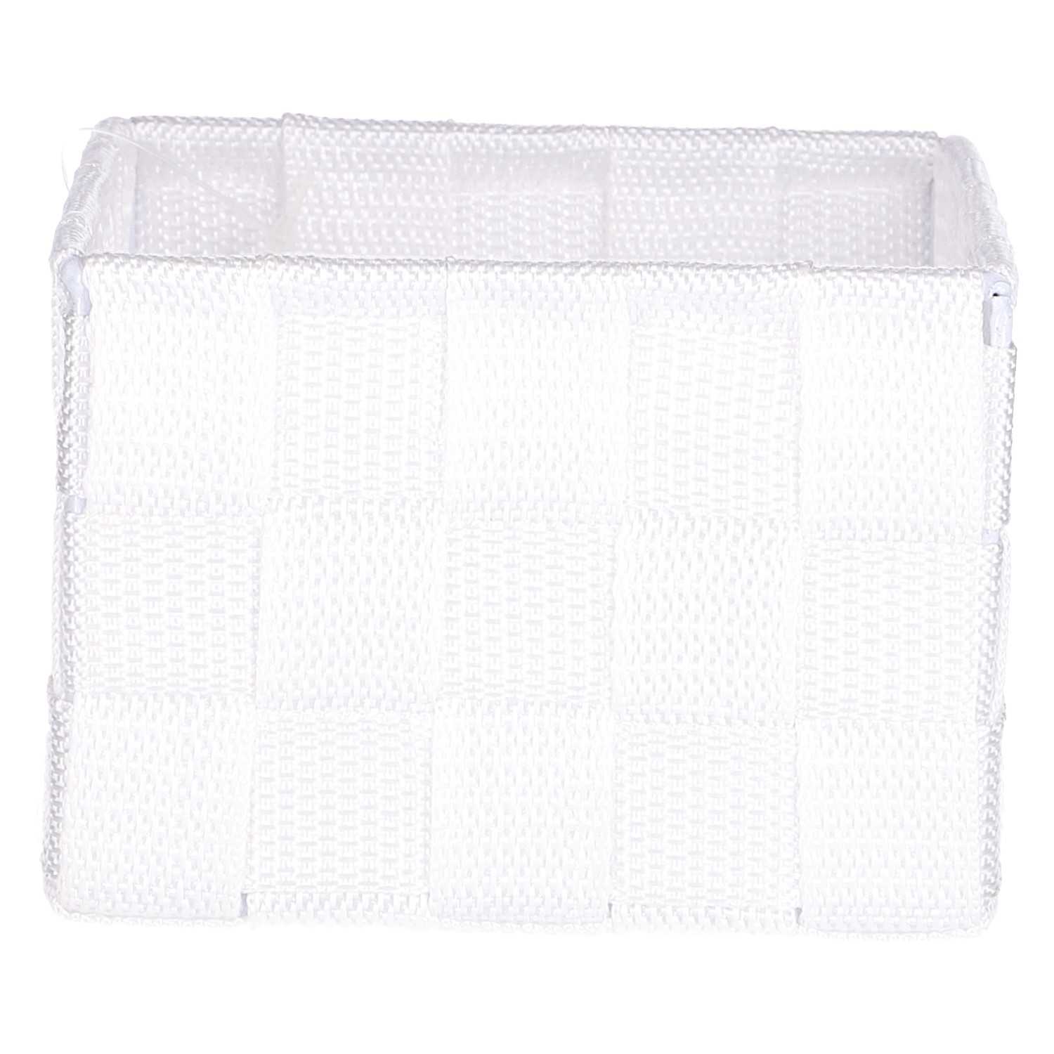Scotia Korb 13 x 13 x 9 cm Kunststoff weiß