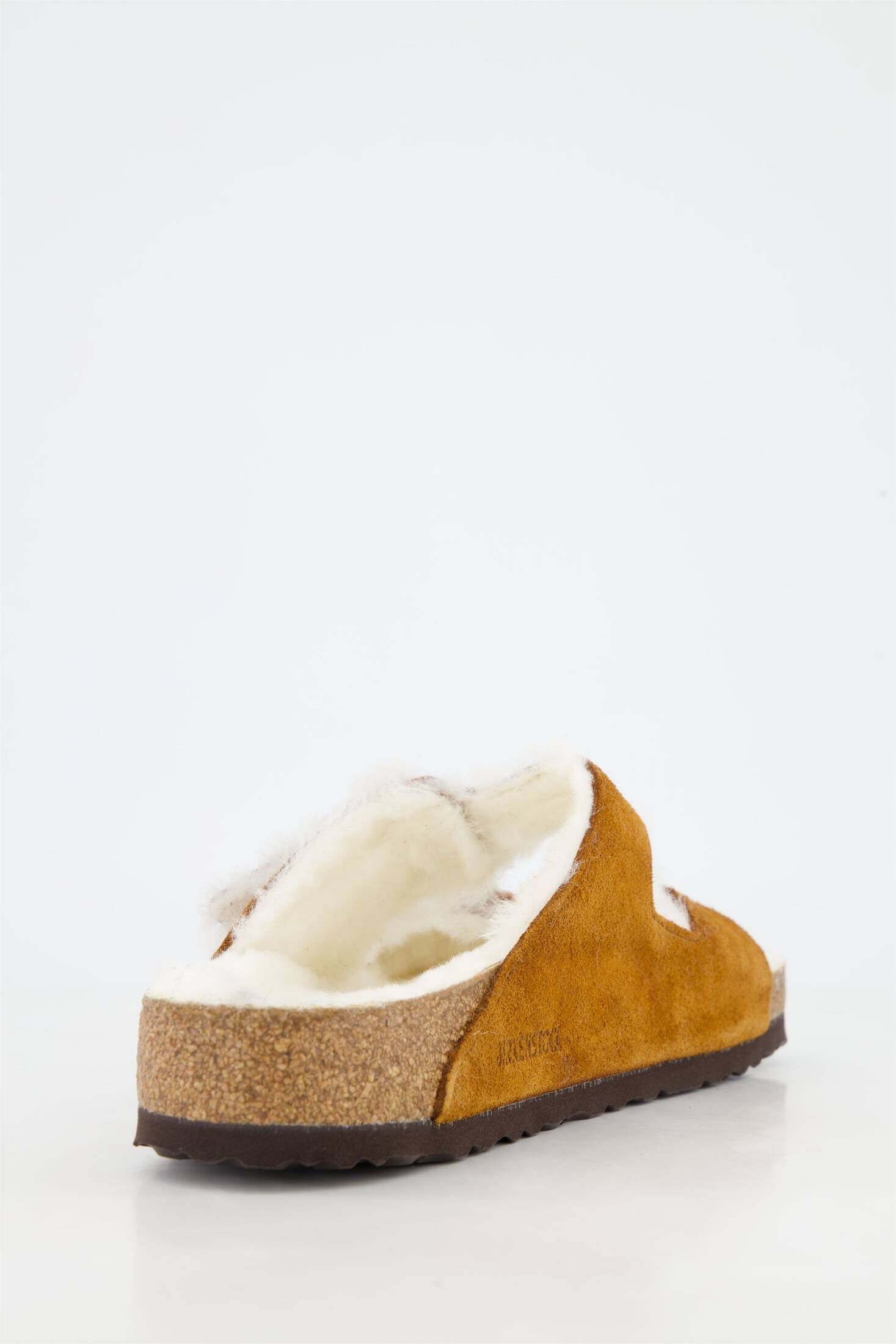 Birkenstock| Herren Sandalen ARIZONA SHEARLING Veloursleder mit Lammfell