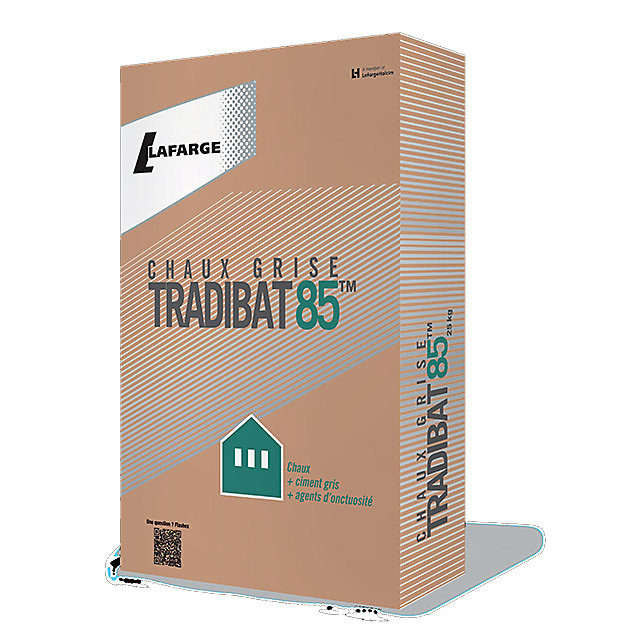 Chaux grise Tradibat85 Lafarge sac de 25kg