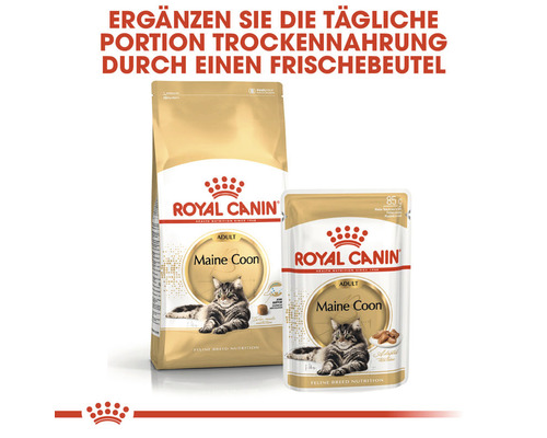 ROYAL CANIN Maine Coon Adult natvoer voor katten in saus, 85 g