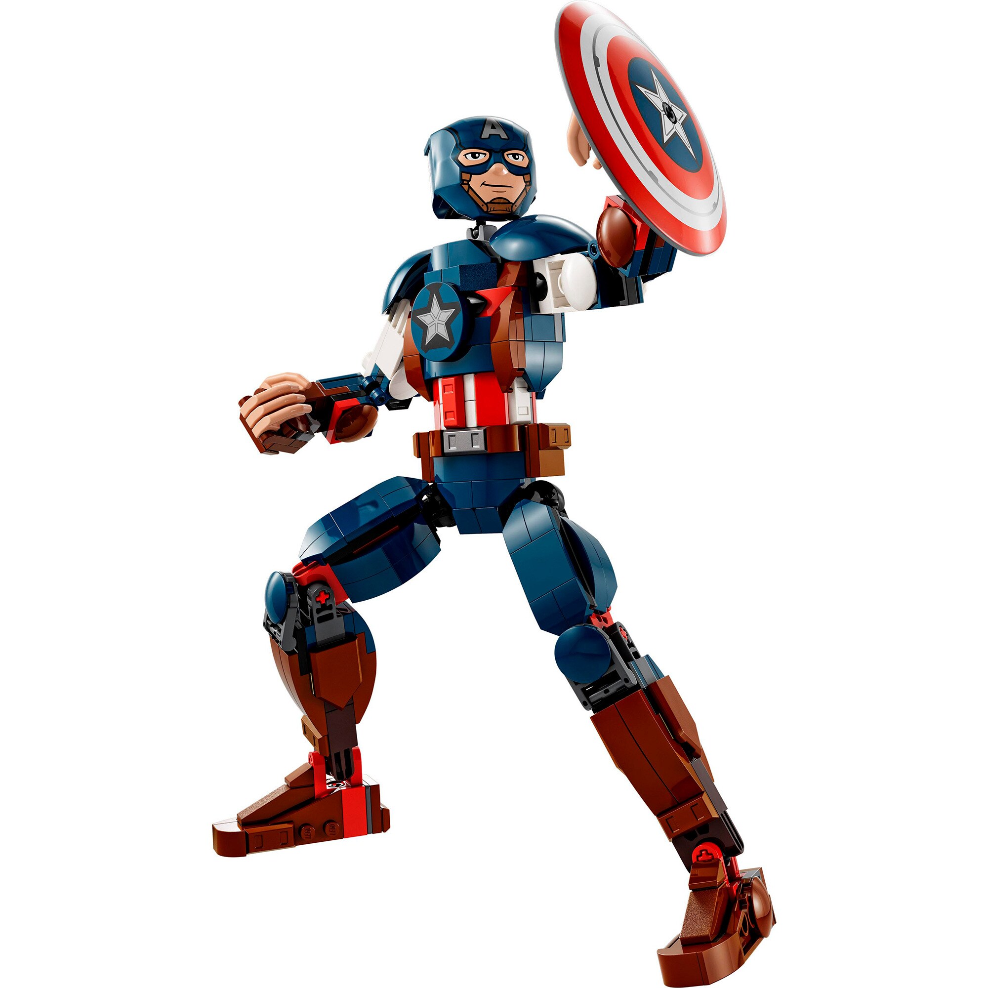 LEGO Konstruktionsspielzeug Marvel Super Heroes Captain America Baufigur