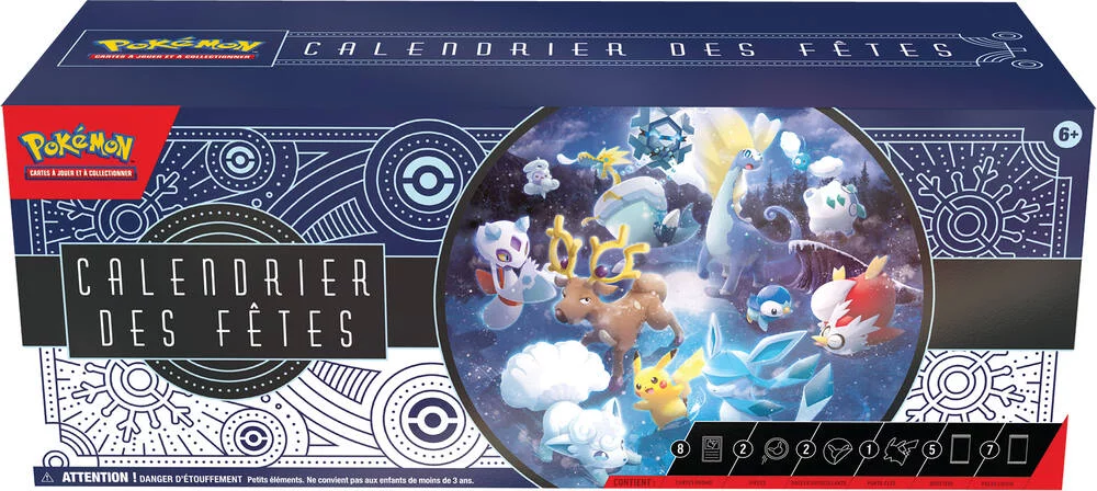POKEMON - CALENDRIER DES FETES DE L'AVENT