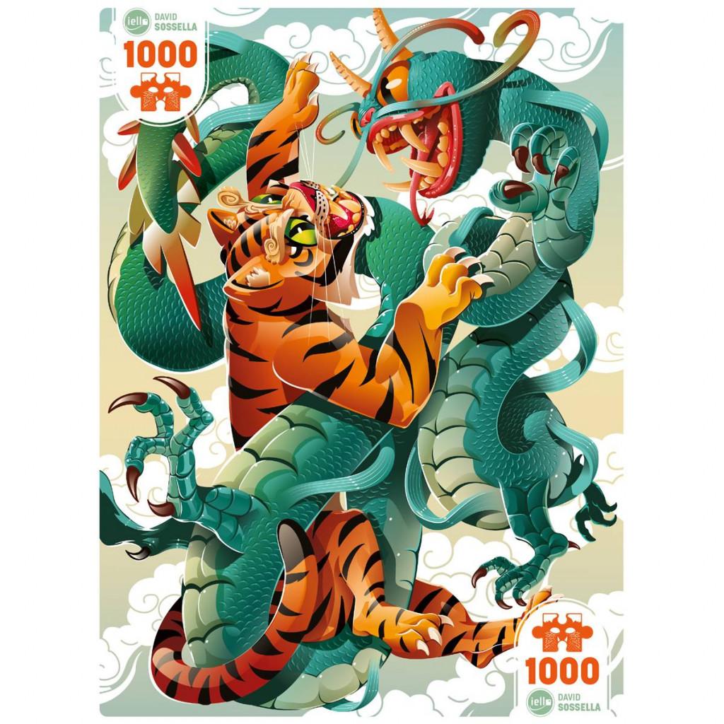 Puzzle Universe - The Tiger & The Dragon - 1000 Pièces