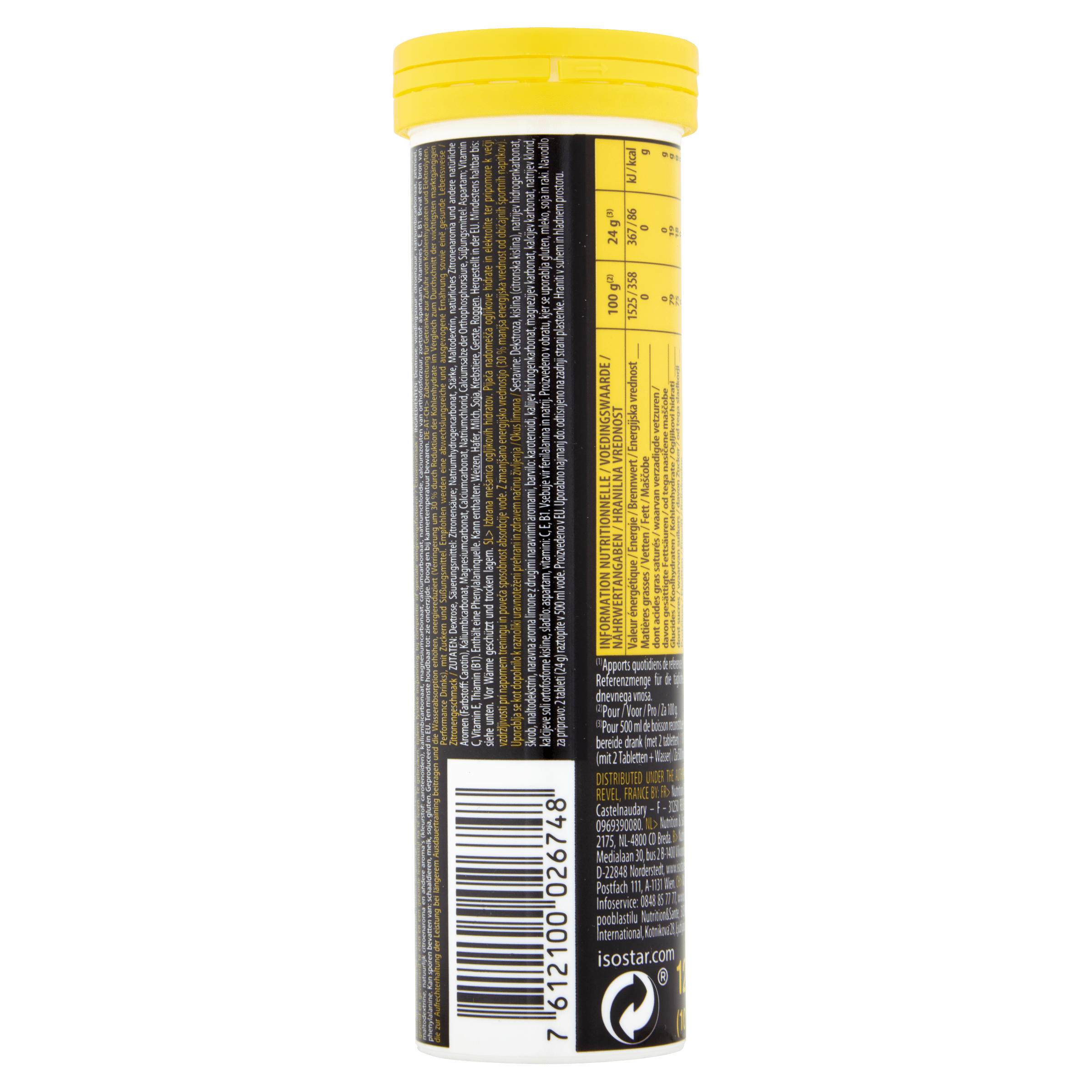 Isostar Powertabs Lemon (120 gr)