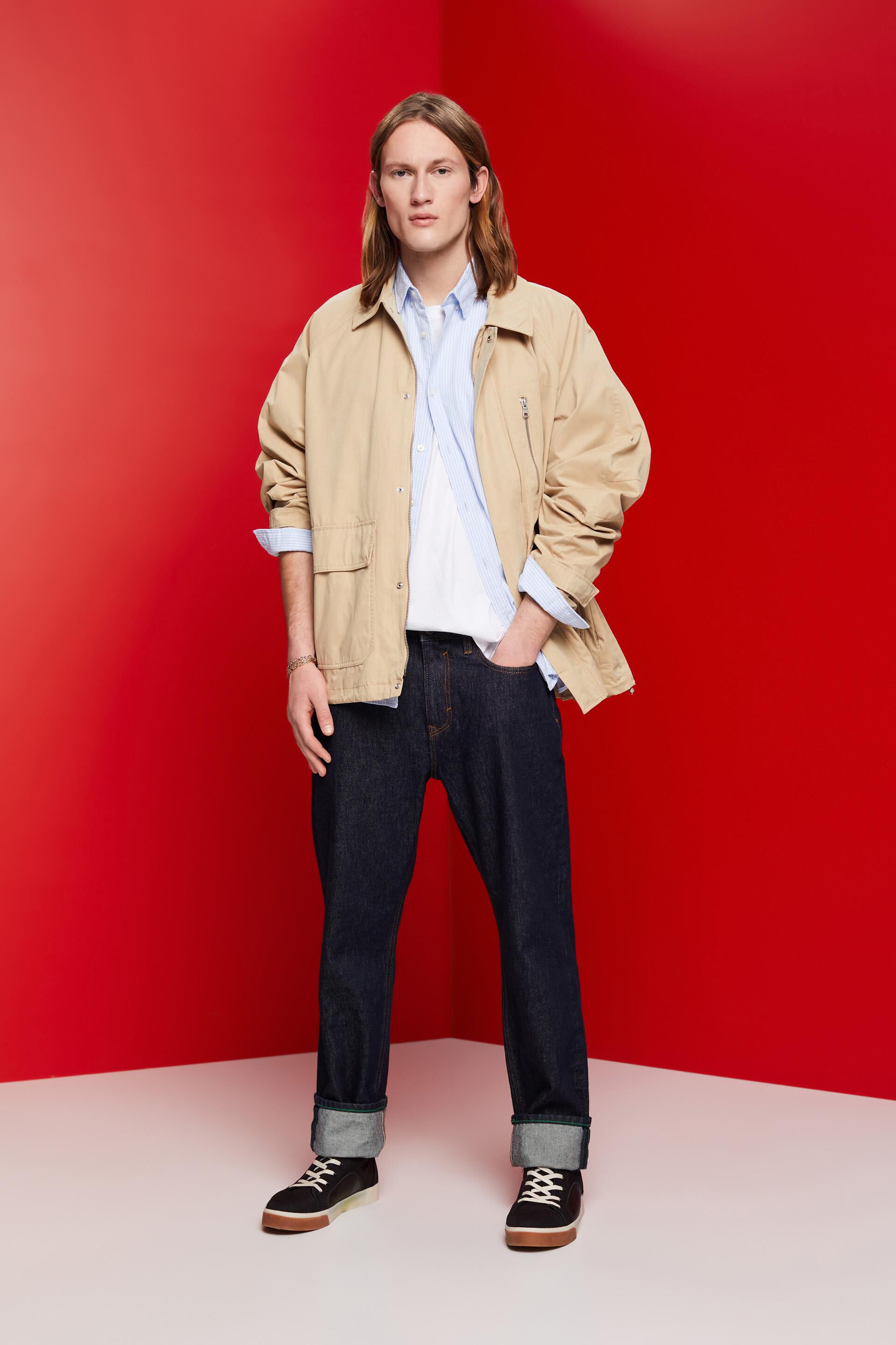 Veste militaire en coton mélangé