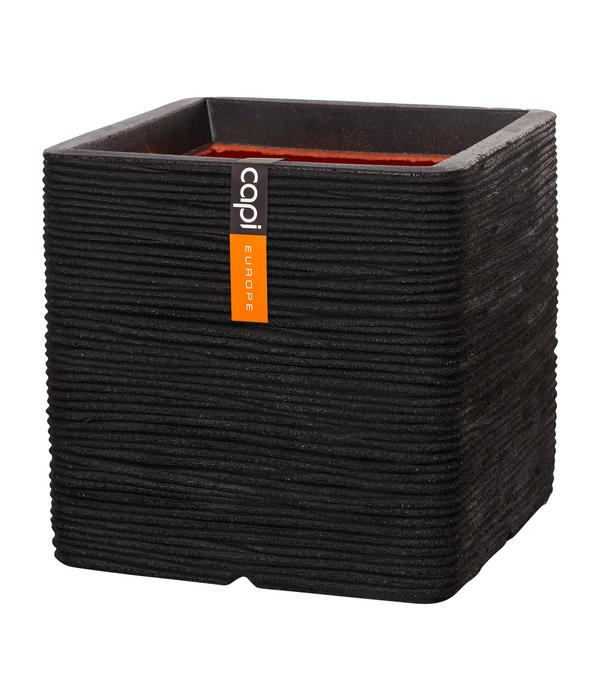 Capi Europe Kunststoff-Topf Rib, quadratisch