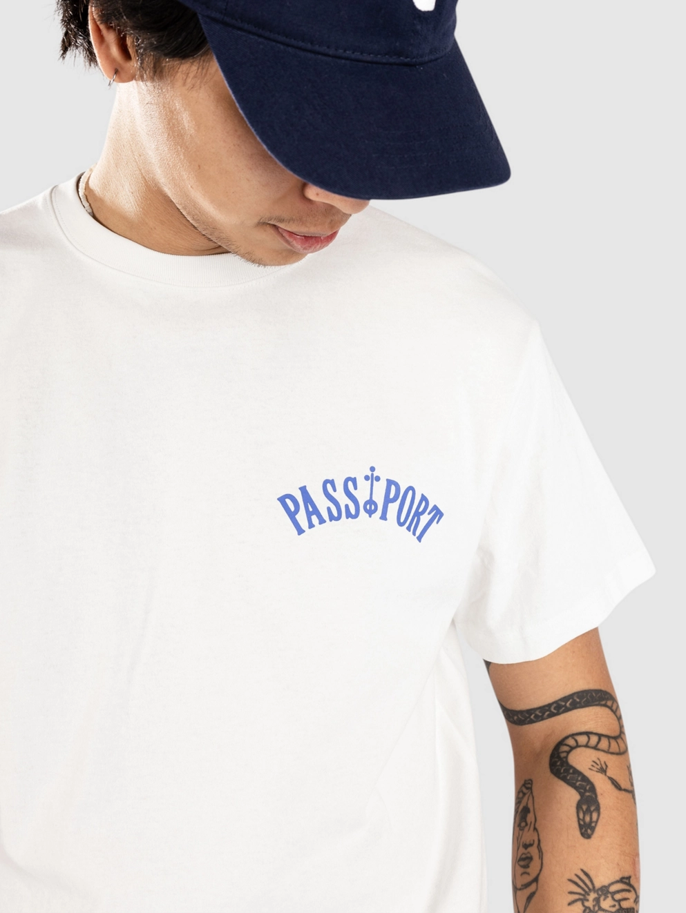 Pass Port Sophomore T-Shirt white